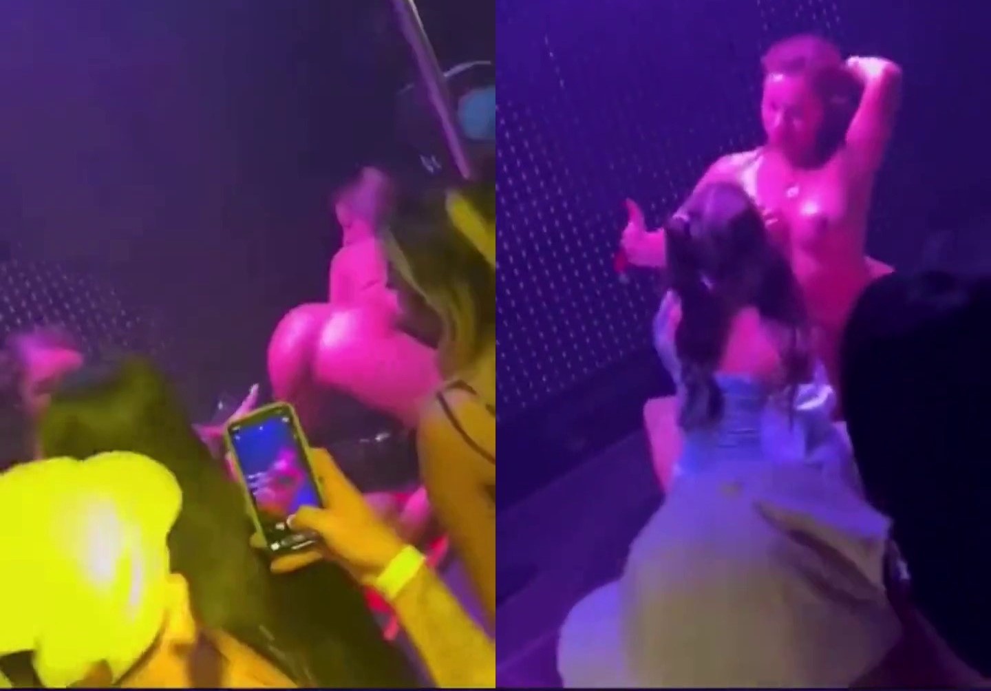 Chupou buceta e Mc Pipokinha chupou os peitos de pelada durante show vazou video porno de sexo amador caseiro