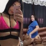 Videos Aline Vitória quicando no namorado no sofá porno amador