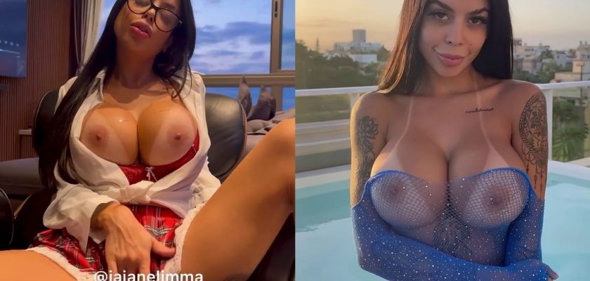 Videos da Jaiane Lima nua com seus peitos enormes e gostosos compilado