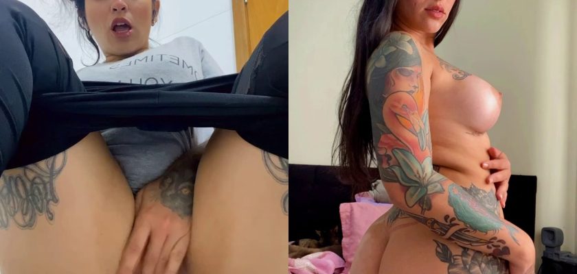 Anna Letícia gostosa tatuada pelada videos porno
